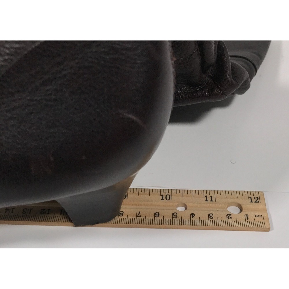 Antonio Melani Womens US Size 8 Black Leather Knee High Tall Boots 2" Heel - Picture 14 of 16